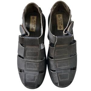 Route 66 Men's Leather Fisherman Shoes